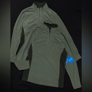 Columbia Men's Olive Zip-Up Sweater (NEW W TAGS)